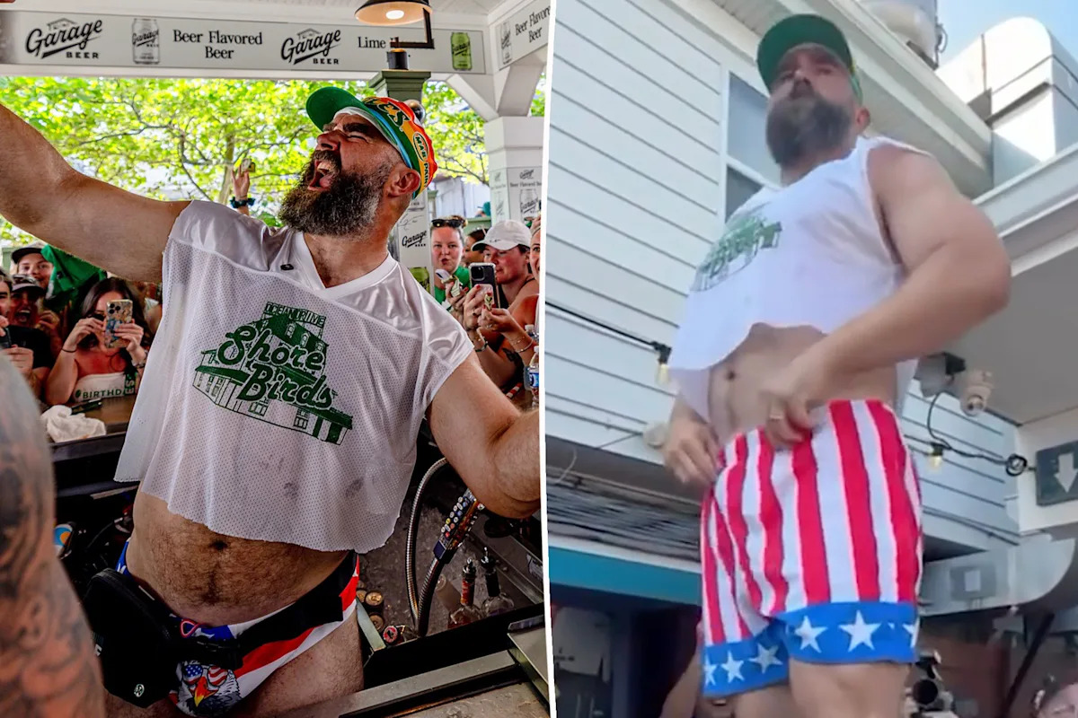 Jason Kelce criticado por su publicación de Día de la Independencia sobre dejar de lado las diferencias: 'Se nota su privilegio'