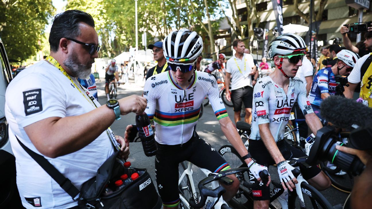 Tadej Pogačar está bien tras el choque; Abrahamsen gana una etapa del Tour de Francia