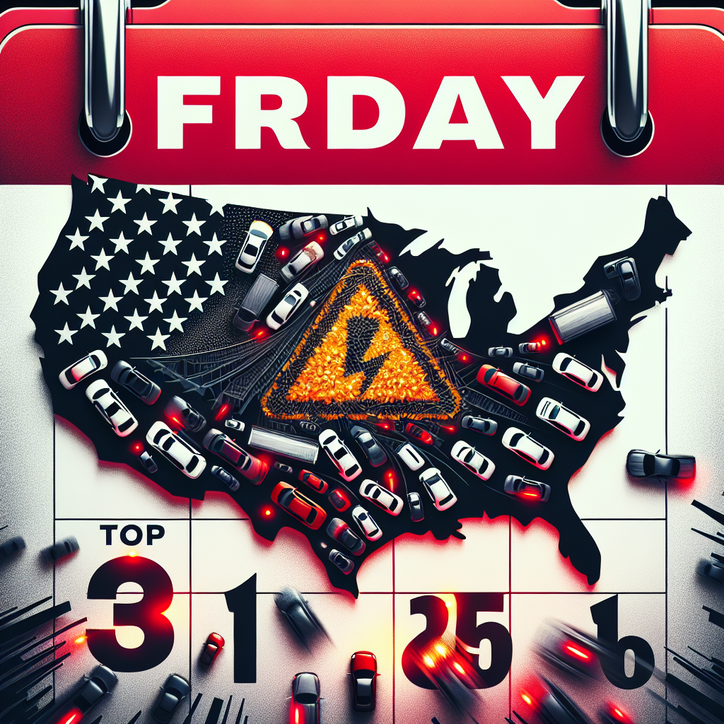 Study: Fridays Are the Most Dangerous Days for Car Accidents in the U.S.