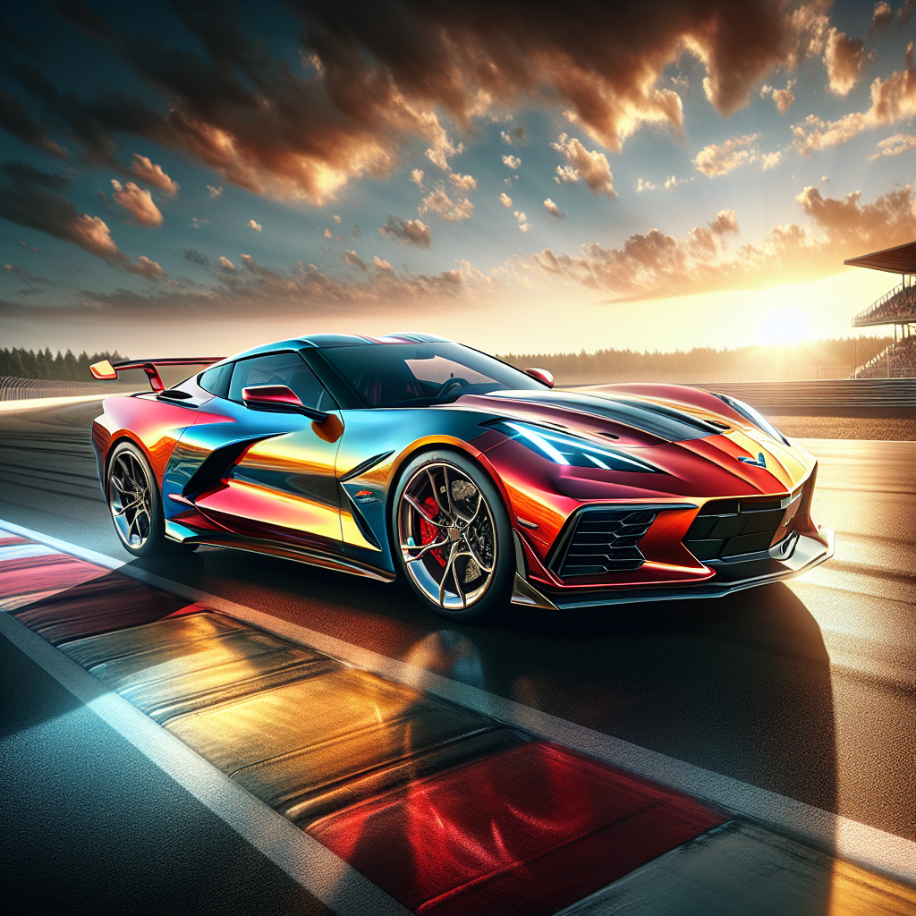 Chevrolet Unveils a Cool New Corvette That Blends Sports Car and Race Car Features!