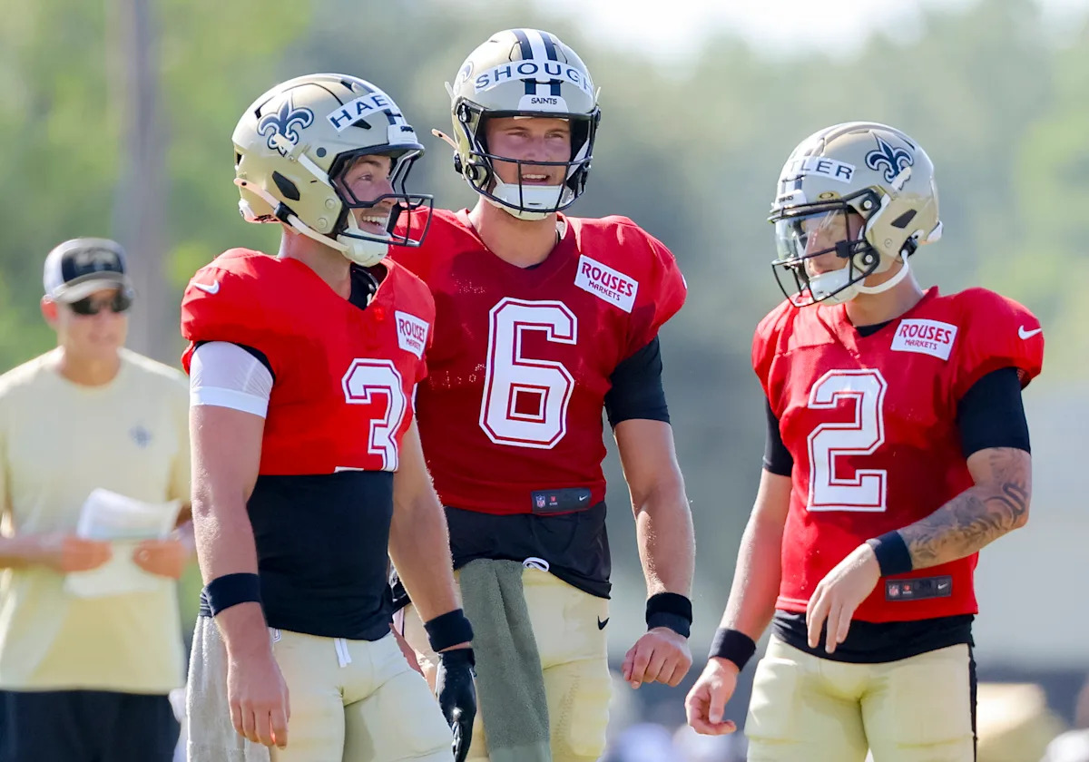 ¿Quién es el mejor mariscal de campo entre Spencer Rattler, Tyler Shough y Jake Haener de los Saints? 'He sido el mejor en el campo,' dice uno de ellos.