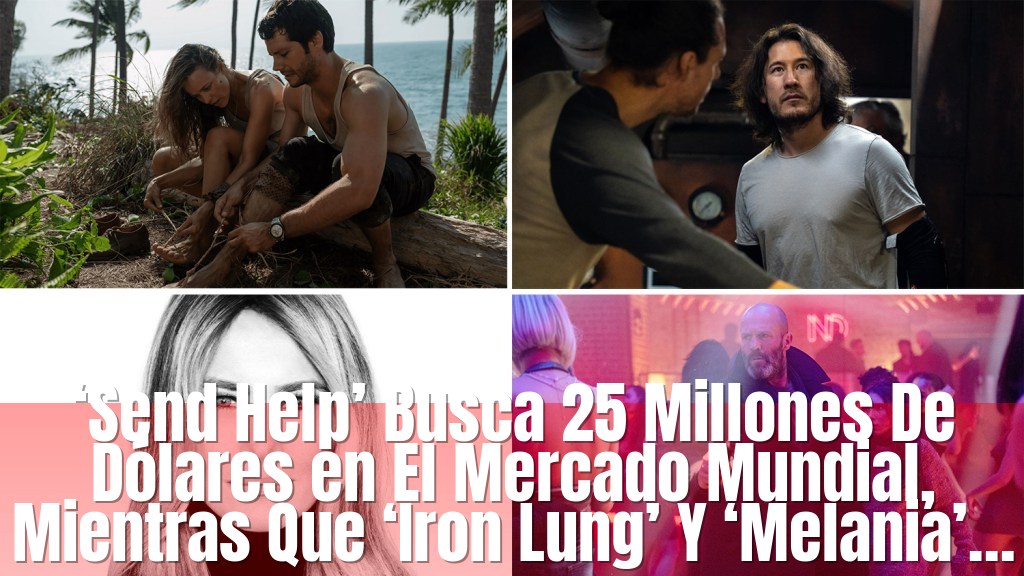 Send Help Use Rachel Mcadams Iron Lung Shelter Jason Statham and Melania (title Overlay)