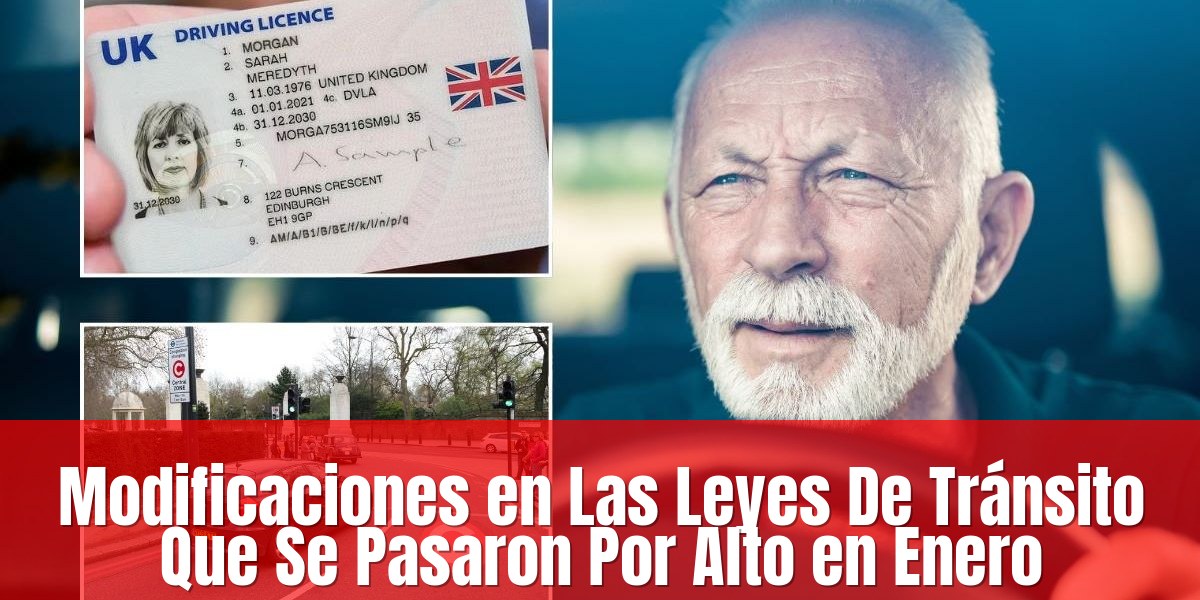 Driving Licence Elderly Driver and Congestion Charge (title Overlay)