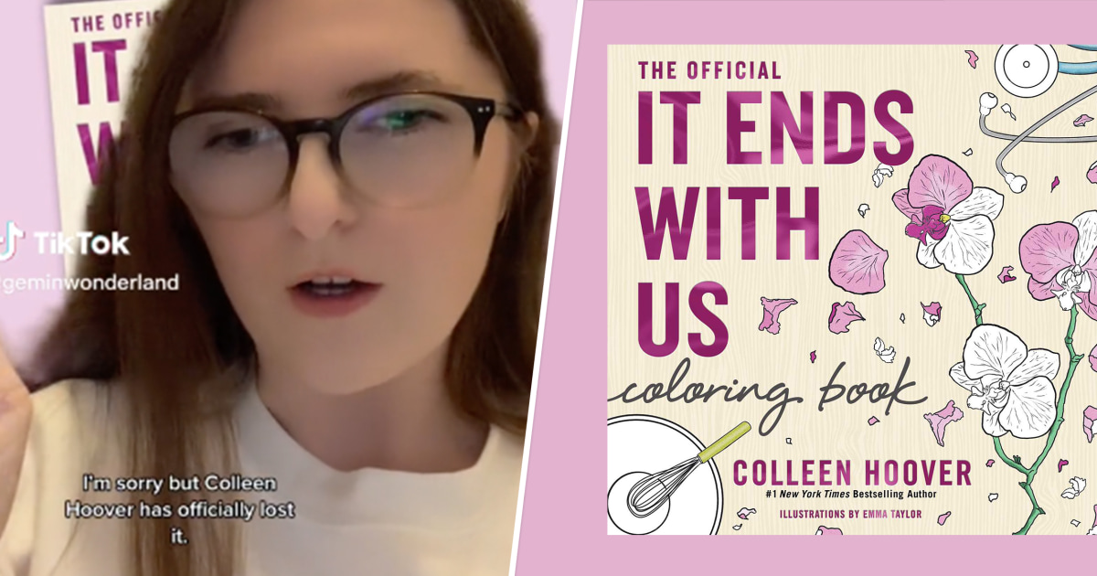 Colleen Hoover cancela el libro para colorear, agradece a los fanáticos